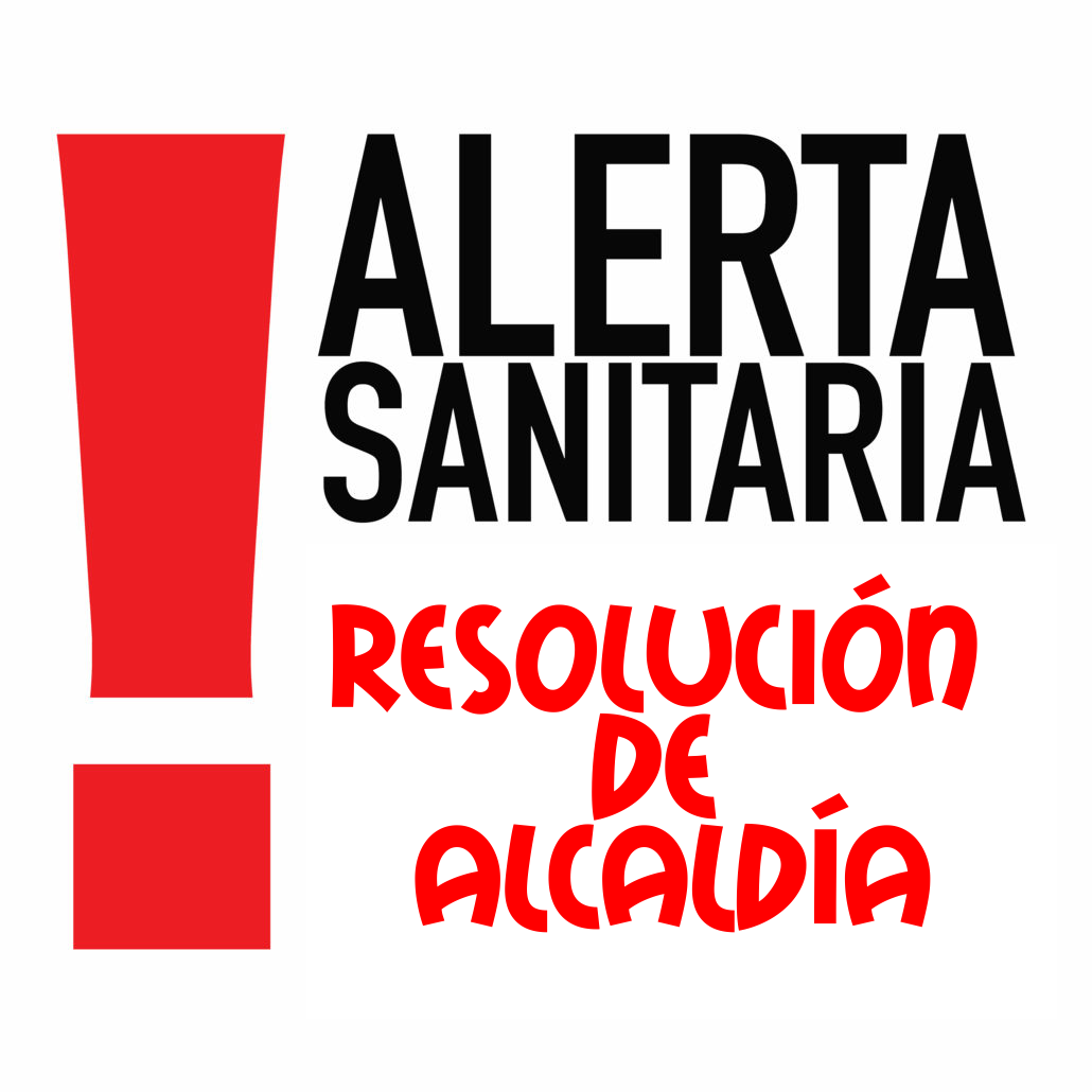 Alerta Sanitaria-Resolucion de Alcaldía