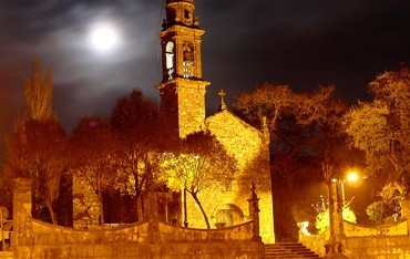 Parroquia de Forcarei. Vista da Igrexa