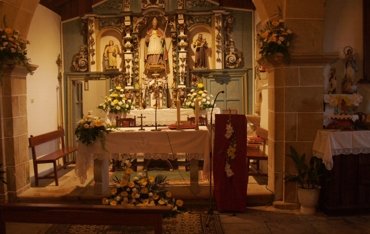 Parroquia de Ventoxo. Interior da Igrexa.