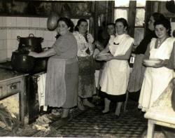 Cociñando un día de festa