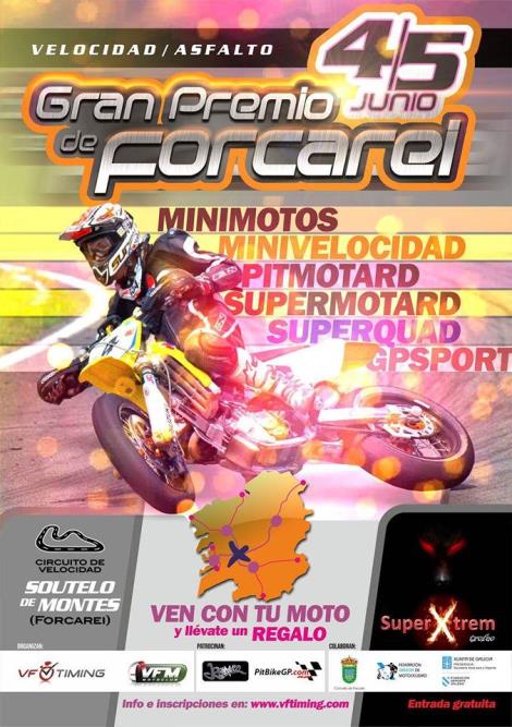 4 e 5 de xuño. Gran Premio de Motociclismo de Forcarei 2016