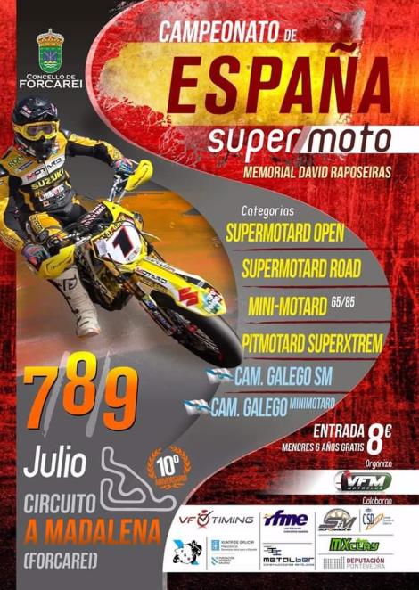 CAMPIONATO SUPERMOTARD ESPAÑA 2017. MEMORIAL DAVID RAPOSEIRAS