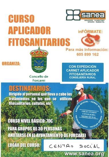 Curso Aplicador Fitosanitarios