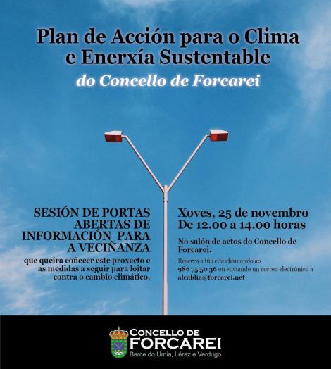 Forcarei elabora un Plan de Acción para o Clima e Enerxía Sustentable 